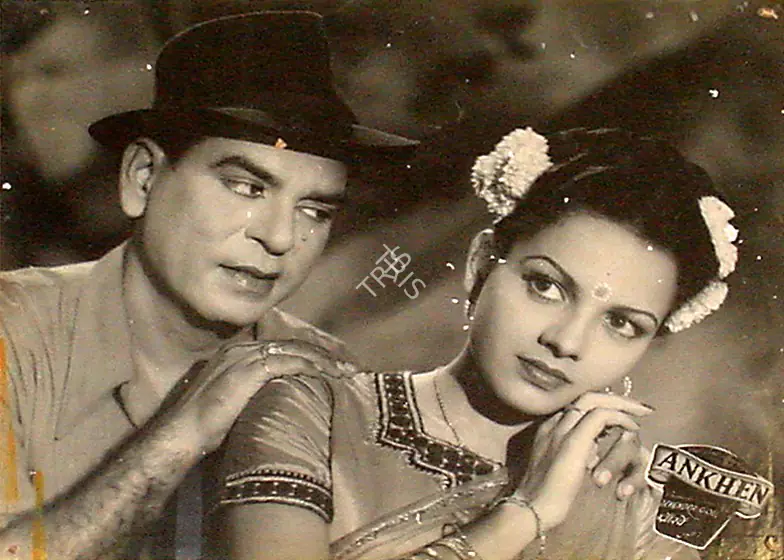 Goel, Devendra (Producer), Ankhen, 1950 | Lobby Card | CinemaEducation | 00809402