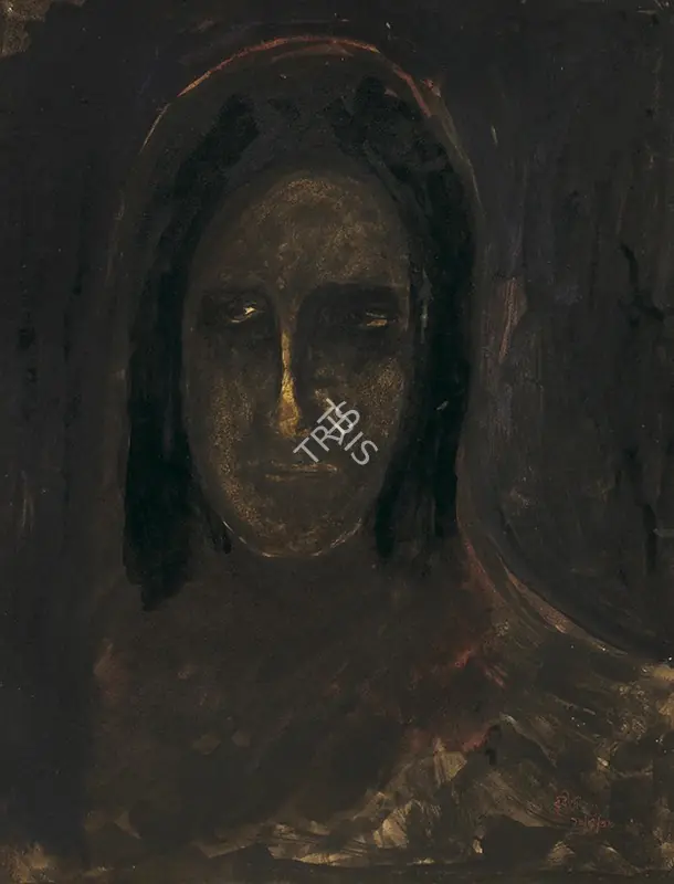 Tagore, Rabindranath (Artist). Untitled. Watercolour on paper, 1936 | Painting | FineArts | 00331075