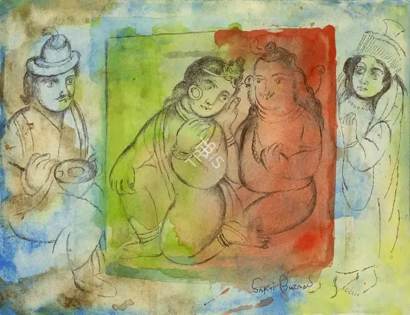 Burman, Sakti (Artist). Untitled, 2020 | Painting