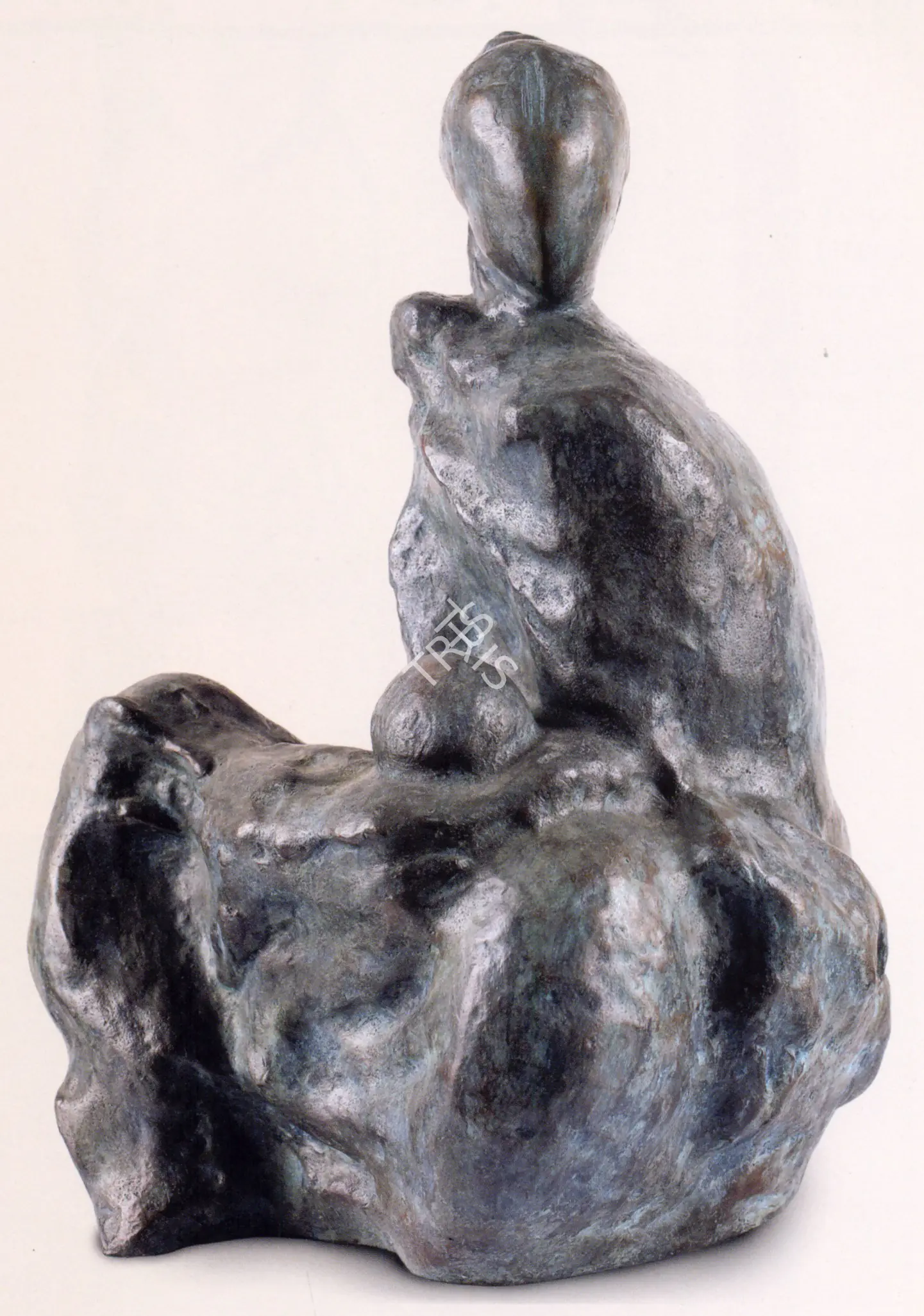 Dasgupta, Prodosh (Artist). Mother And Child (Gothic). Bronze, n.d. | Sculpture | FineArts | 00899393
