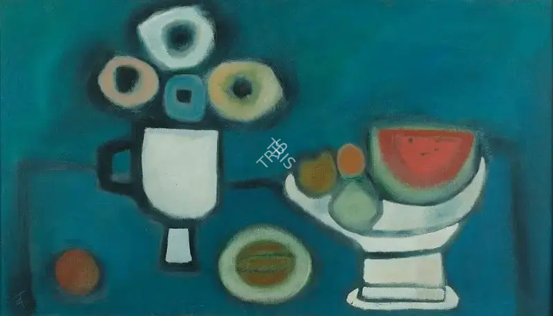 Narayan, Badri (Artist). Untitled, n.d. | Painting