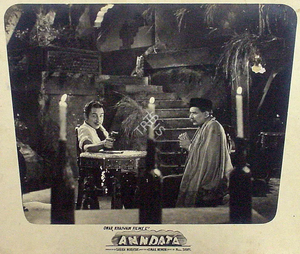 Mukhtar, Sheikh (Producer), Anndata, 1952 | Lobby Card | CinemaEducation | 00809450