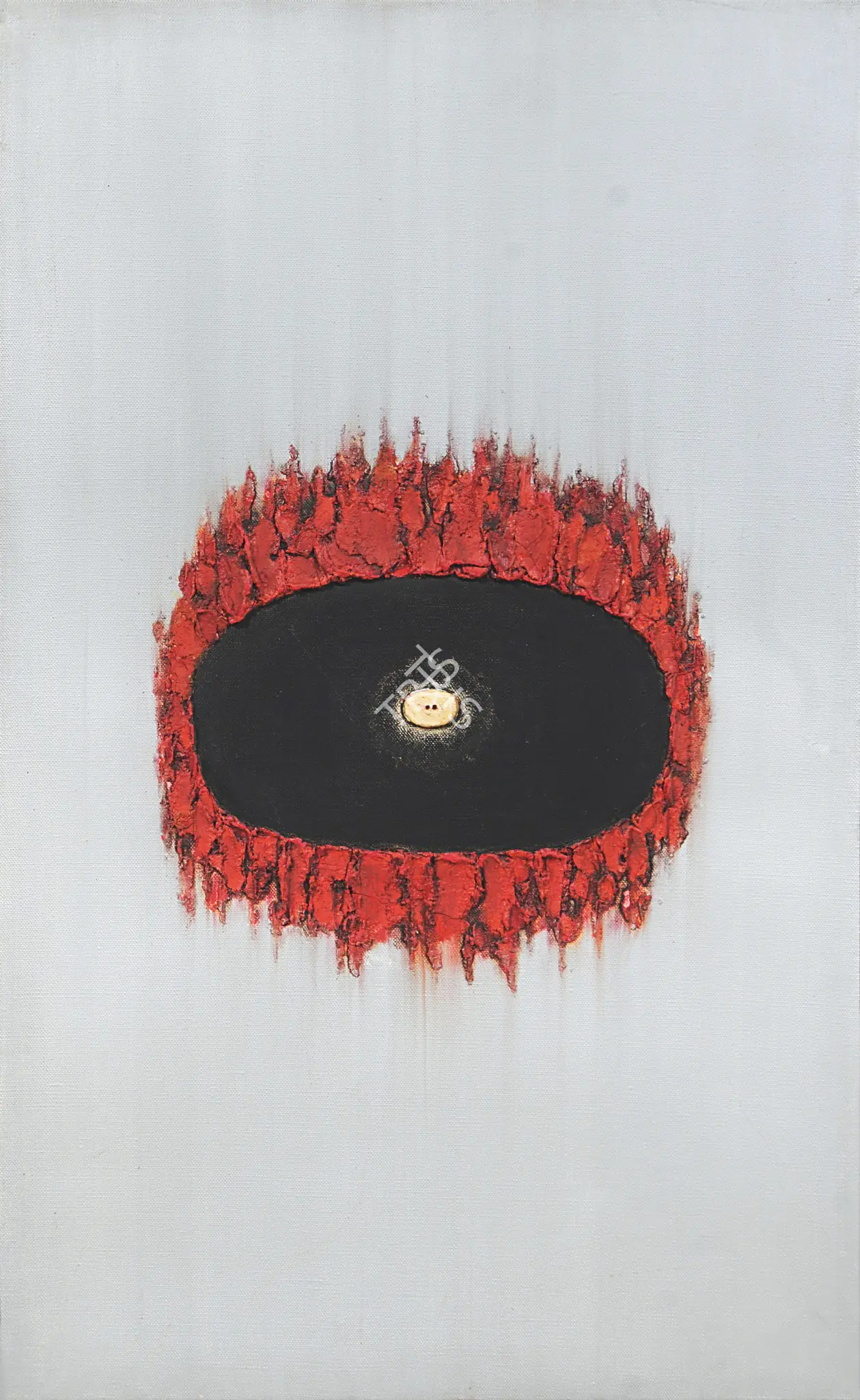Qadri, Sohan (Artist). Invocation. Mixed media on linen canvas, 1973 | Painting | FineArts | 00899202