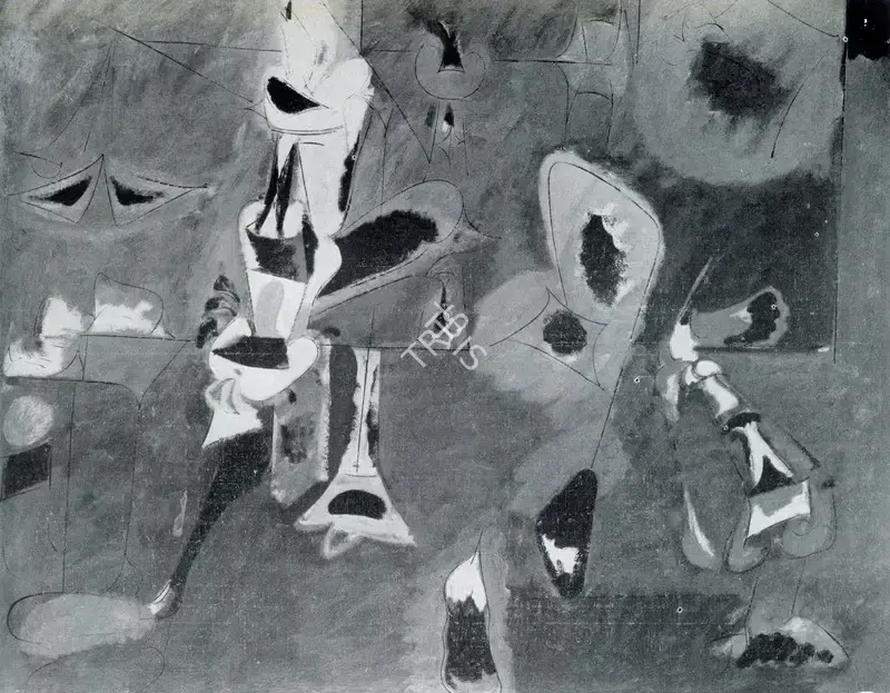 Gorky, Arshile (Artist). Agony, 1947 | Painting
