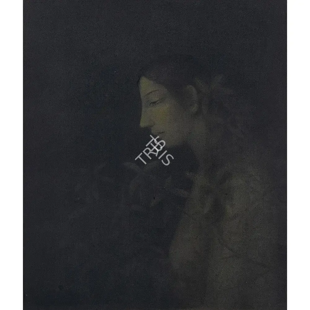 Roy, Suhas (Artist). Untitled (Radha Series), n.d. | Painting