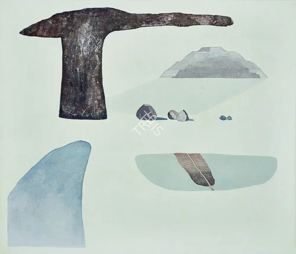 Barwe, Prabhakar (Artist). The Tree, 1985 | Painting