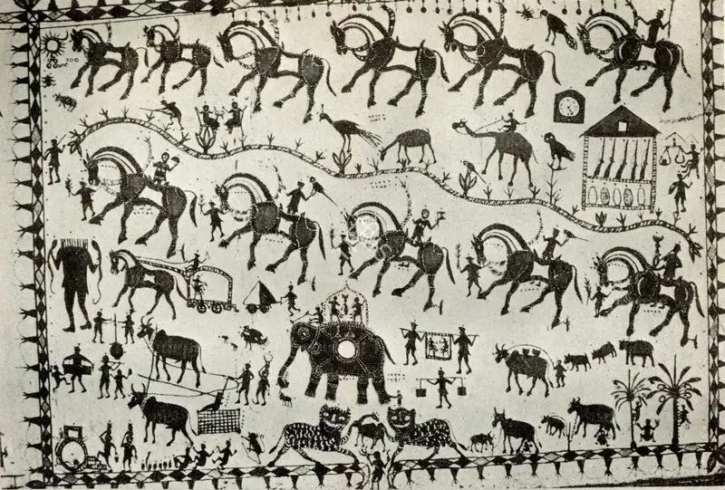 Unknown (Artist). Pithoro from Chhota-Udaipur region, n.d. | Painting