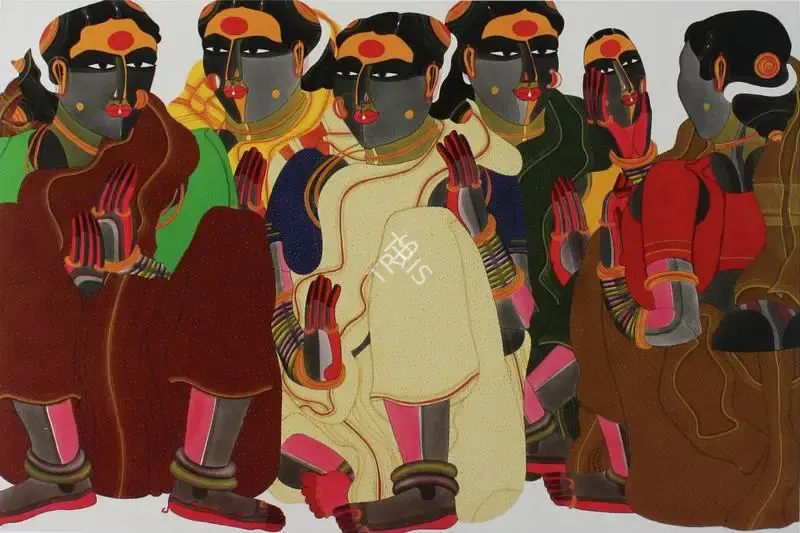 Vaikuntam, Thota (Artist). Untitled, 2007 | Painting