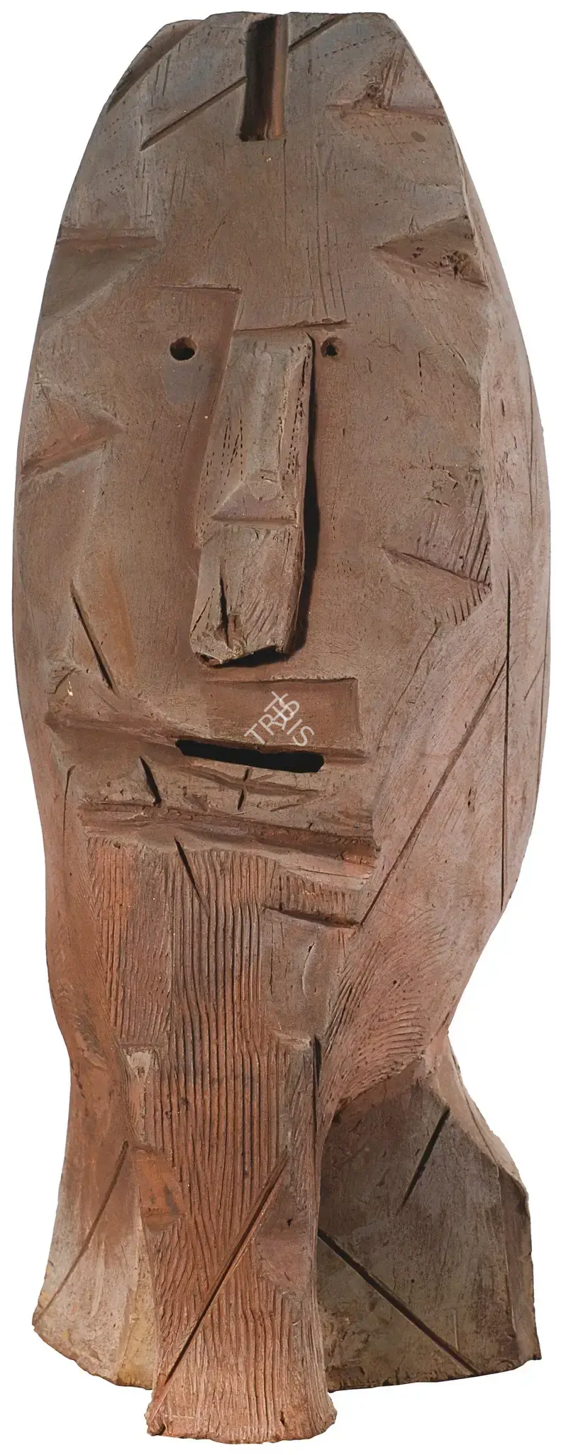 Shah, Himmat (Artist). Head, n.d. | Sculpture