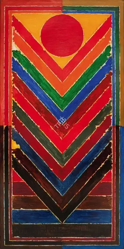 Raza, S.H. (Artist). Tree of Life, 1998 | Painting