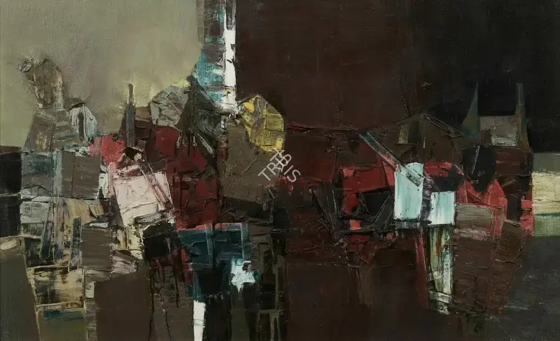 Dave, Shanti (Artist). Untitled, 1958 | Painting
