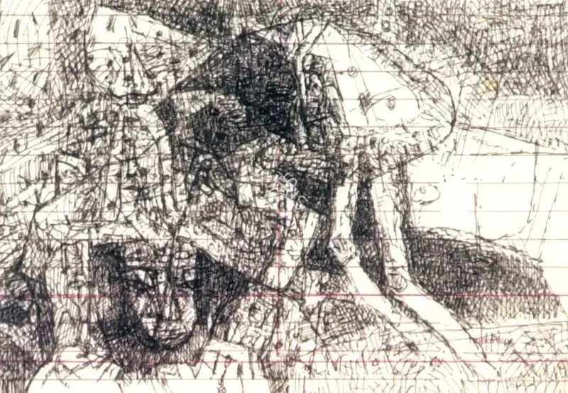 Pyne, Ganesh (Artist). Untitled, n.d. | Drawing