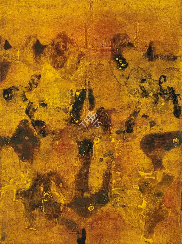 Gaitonde, V.S. (Artist). Untitled. Oil on canvas, 1975 | Painting | FineArts | 00641813