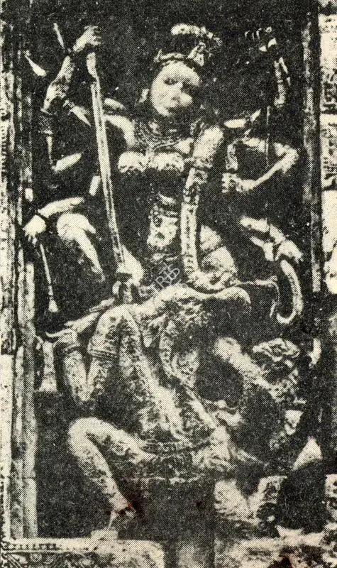 Unknown (Artist). Mahishasuramardini. Relief, 1000 A.D. | Journal of Arts & Ideas, October-December 1984 | Relief Work | Scholarship | 00676795