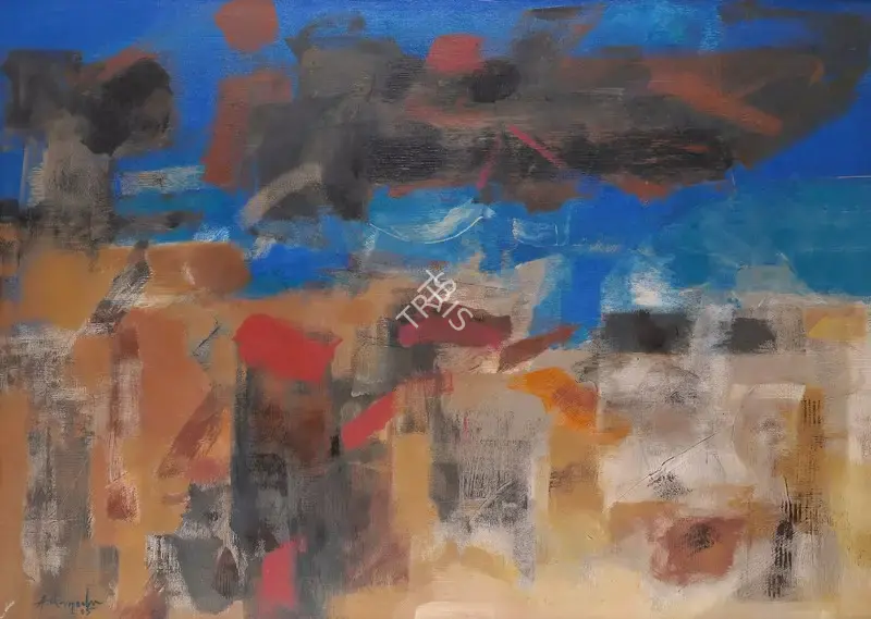 Adimoolam, K.M. (Artist). Terra-Incognita, 2005 | Painting