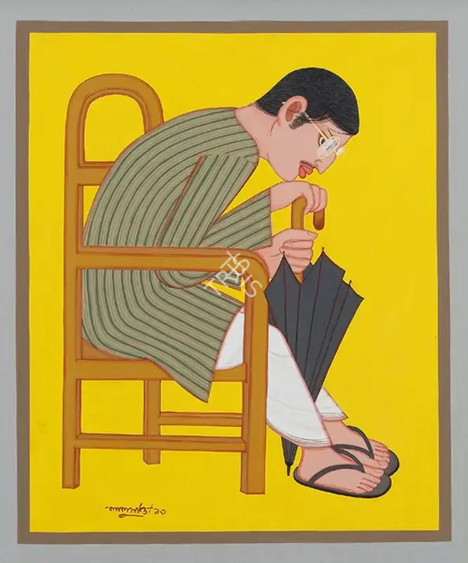 Shaw, Lalu Prasad (Artist). Untitled. Tempera on paper, 2013 | Painting | FineArts | 00331404