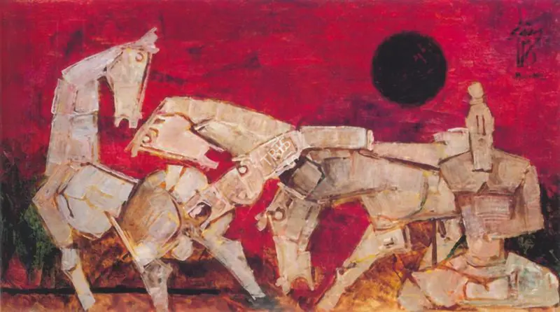 Husain, M.F. (Artist). Untitled, n.d. | Painting