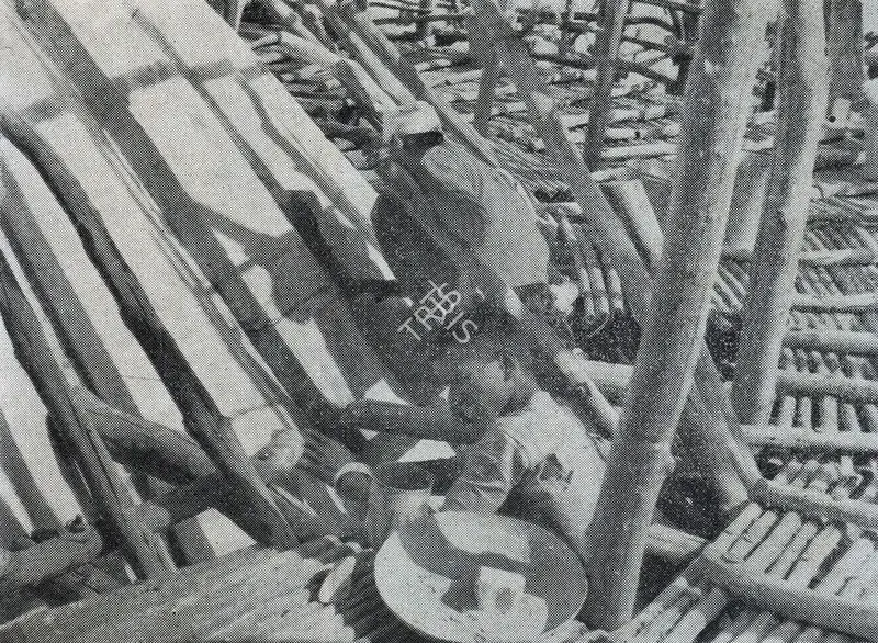 Unknown (Photographer). Workmen Working at the Dome. n.d. | Contemporary Photograph, Marg, July 1950 | ArcHeritage | 00512952