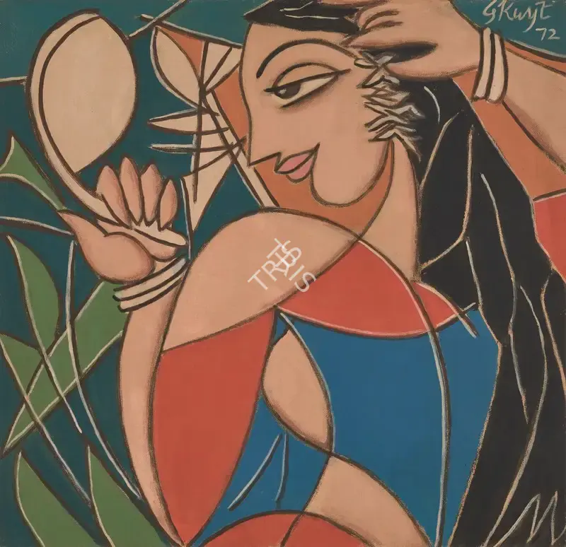 Keyt, George (Artist). Untitled, 1972 | Painting