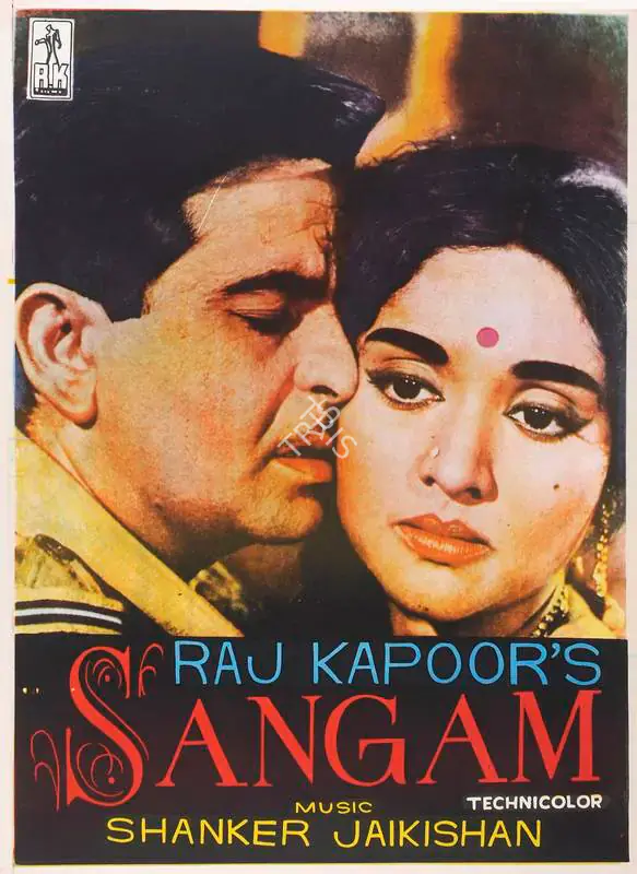 Kapoor, Raj (Producer), Sangam, 1964 | Full Sheet Poster | CinemaEducation | 00766090