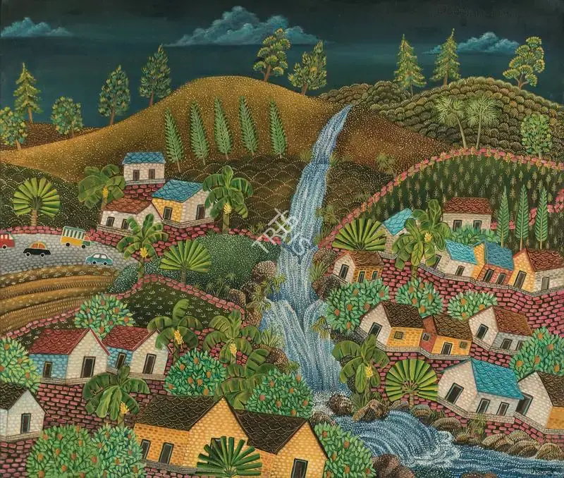 Kanodia, Nayanaa (Artist). Western Ghats, 1990 | Painting