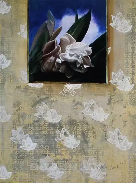 Chowdhury, Arunanshu (Artist). Odyssey I. Acrylic on canvas, 2005 | Painting  | 00881062
