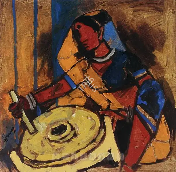 Husain, M.F. (Artist). Untitled, c.1980s | Painting