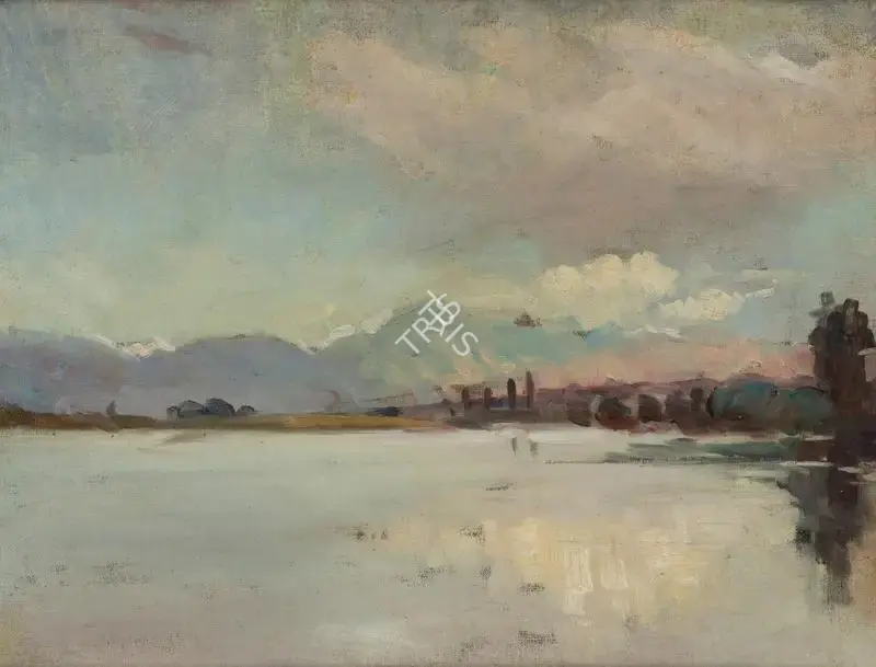 Bendre, N.S. (Artist). Untitled. Oil on canvas board, c.1940s | Painting | FineArts | 00547336