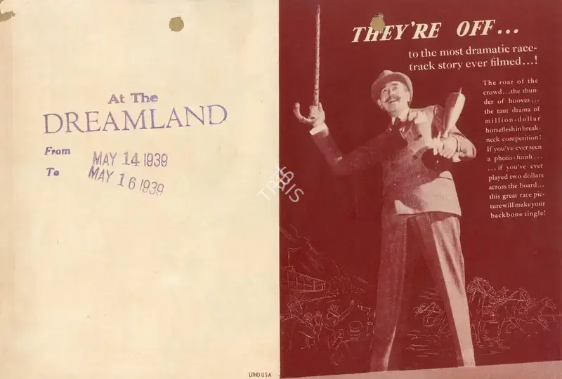 Green, Alfred E. (Director), King of the Turf, 1939 | Handbill | CinemaEducation | 00894253