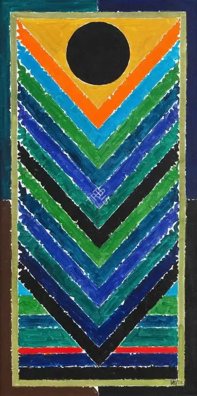 Raza, S.H. (Artist). Tree, 2004 | Painting