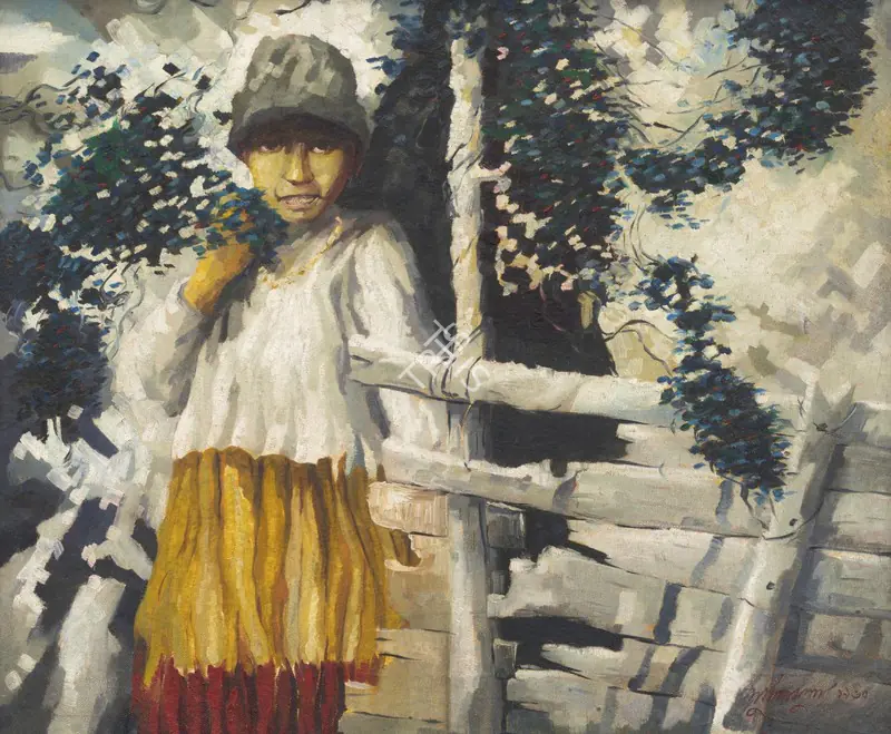 Das, Sunil (Artist). Untitled, 1960 | Painting
