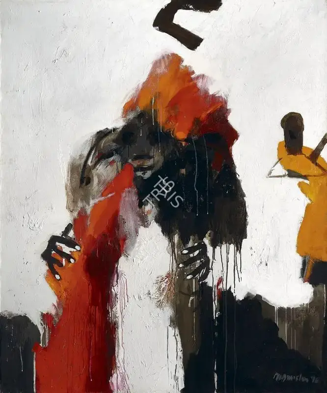Mazumdar, Chittrovanu (Artist). Untitled, 1996 | Painting