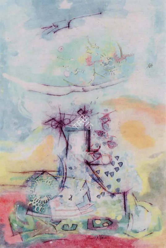 Parvez, Ahmed (Artist). Untitled, 1962 | Painting