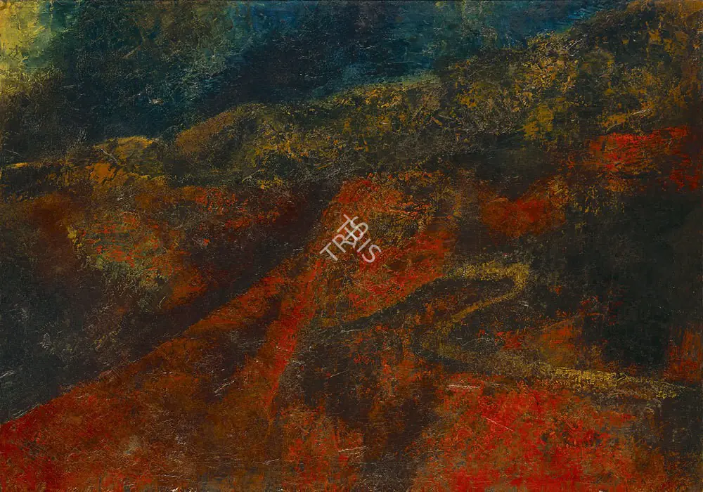 Padamsee, Akbar (Artist). Landscape, 1963 | Painting