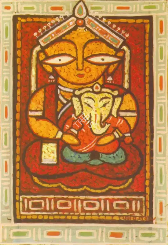 Roy, Jamini (Artist). Untitled, n.d. | Painting