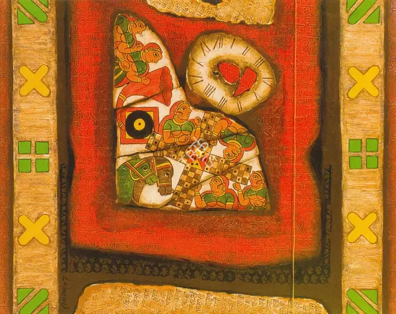 Singh, Rameshwar (Artist). Untitled, 2007 | Painting