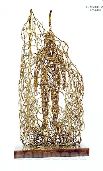 Singh, Dhananjay (Artist). In Absence. Bronze, 2007 | Sculpture | FineArts | 00575833