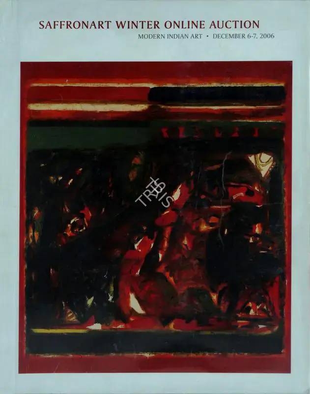 Saffronart (Auction House). Modern Indian Art - Winter Online Auction. 07 December 2006, Online | Auction Catalogue | EconomicsArt | 00861951