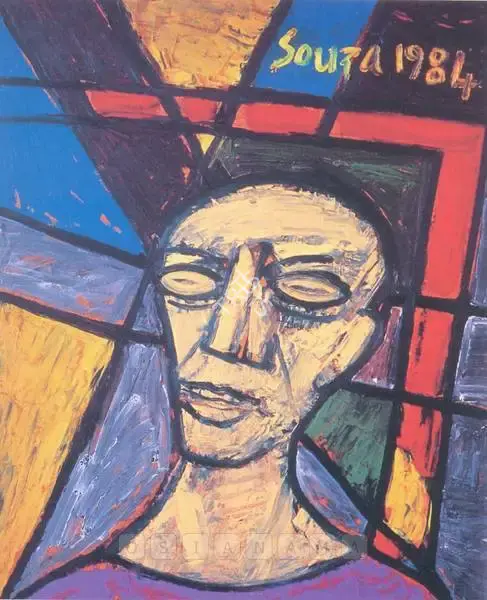 Souza, F.N. (Artist). Untitled, 1984 | Painting