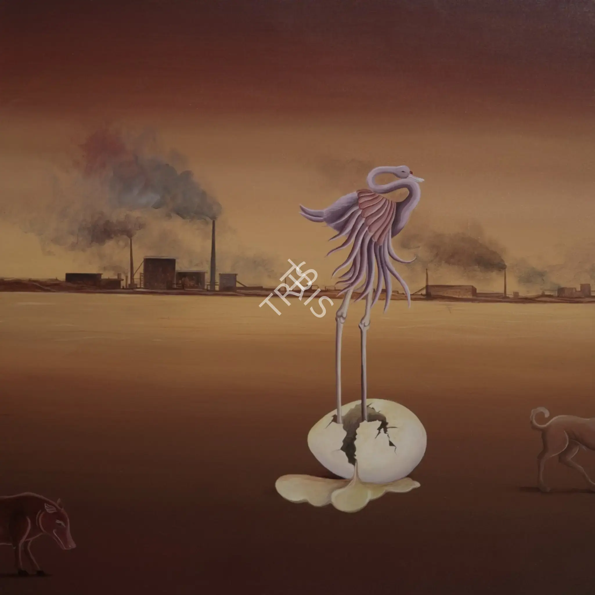 Dash, Pratul (Artist). The Bird (III), 2012 | Painting