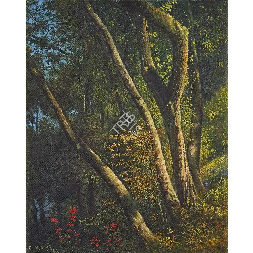 Mukherjee, Biswanath (Artist). Untitled, 1953 | Painting