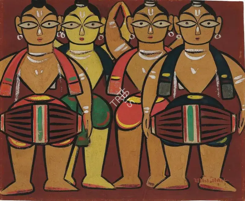 Roy, Jamini (Artist). Untitled, n.d. | Painting