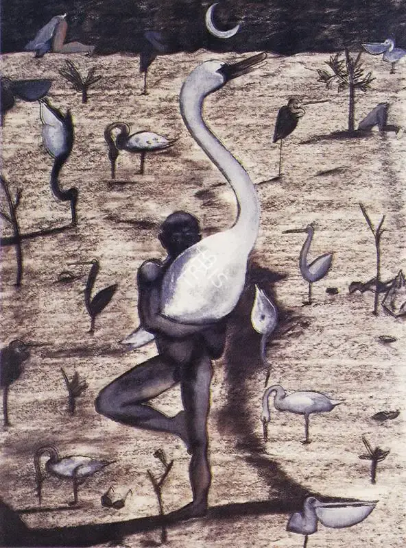 Nair, Surendran (Artist). Untitled. Mixed media on paper, n.d. | Painting | FineArts | 00599508
