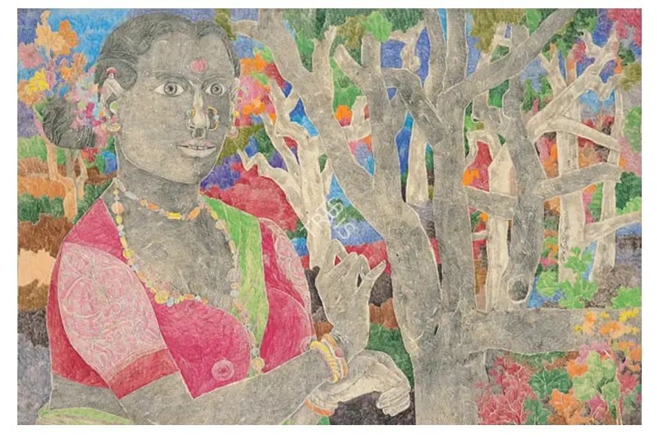 Goud, K. Laxma (Artist). Untitled, 2003 | Drawing