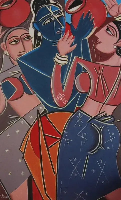 Keyt, George (Artist). Untitled, 1988 | Painting