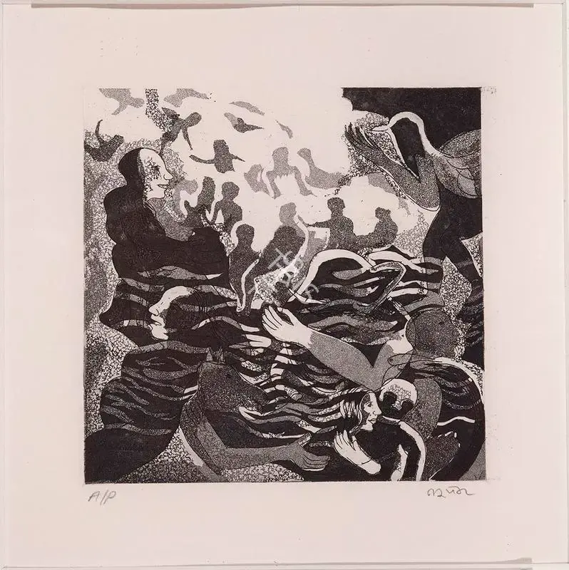 Khakhar, Bhupen (Artist). Untitled, n.d. | Graphic Art
