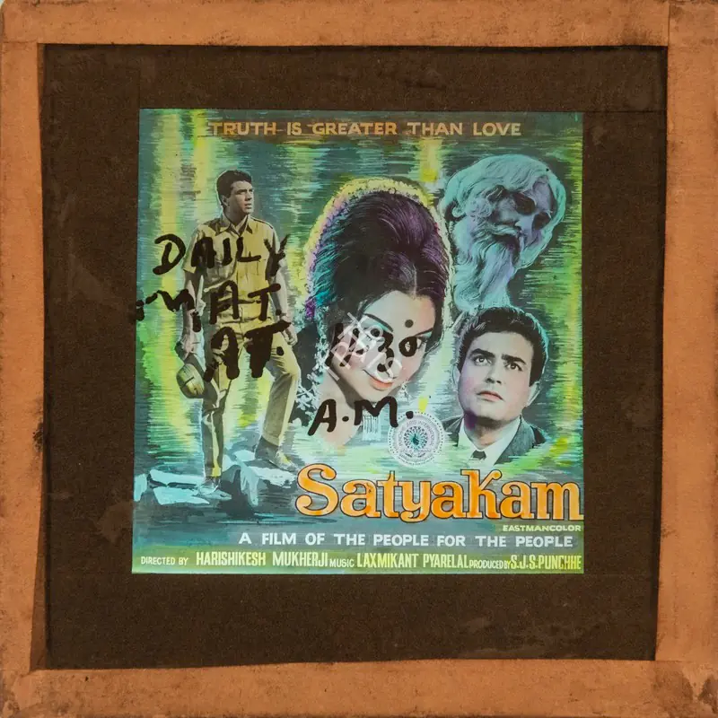 Punchhe, S. J. S. (Producer), Satyakam, 1969 | Glass Slide | CinemaEducation | 00841970