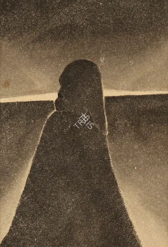 Tagore, Gaganendranath (Artist). Untitled (The Poet), 1917 | Painting