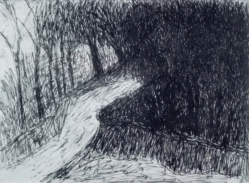 Tagore, Rabindranath (Artist). Study from Nature. n.d. | Marg, 1994 | Painting | FineArts | 00675115