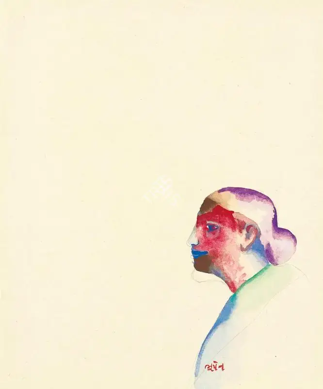 Khakhar, Bhupen (Artist). Untitled (Sister-in-Law), n.d. | Painting
